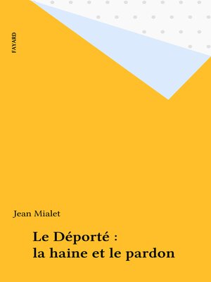cover image of Le Déporté